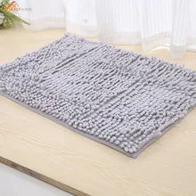 40*60 см Мягкий Лохматый Нескользящий Впитывающий Коврик для ванны Ванная комната Душ коврики
