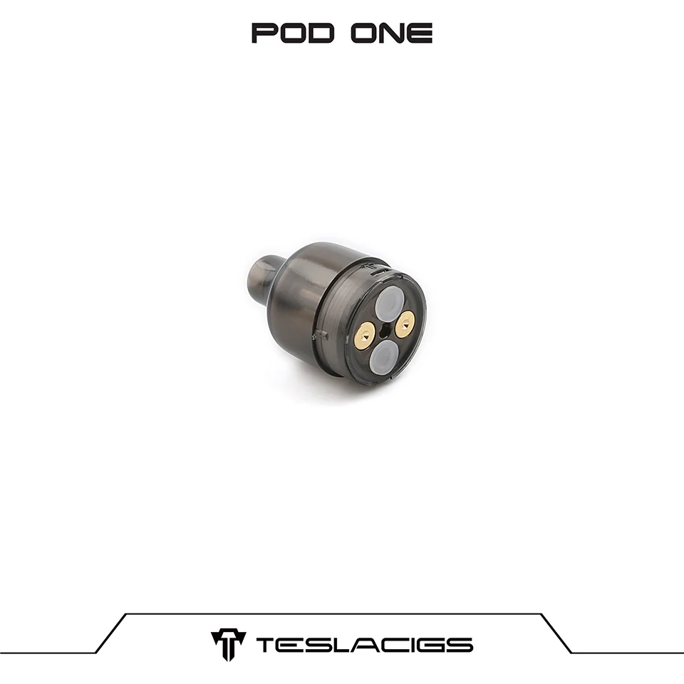 Оригинальный атомайзер Tesla Pod One 22 мм диаметр 2 мл емкость 1 Ом катушка для Teslacigs Falcon
