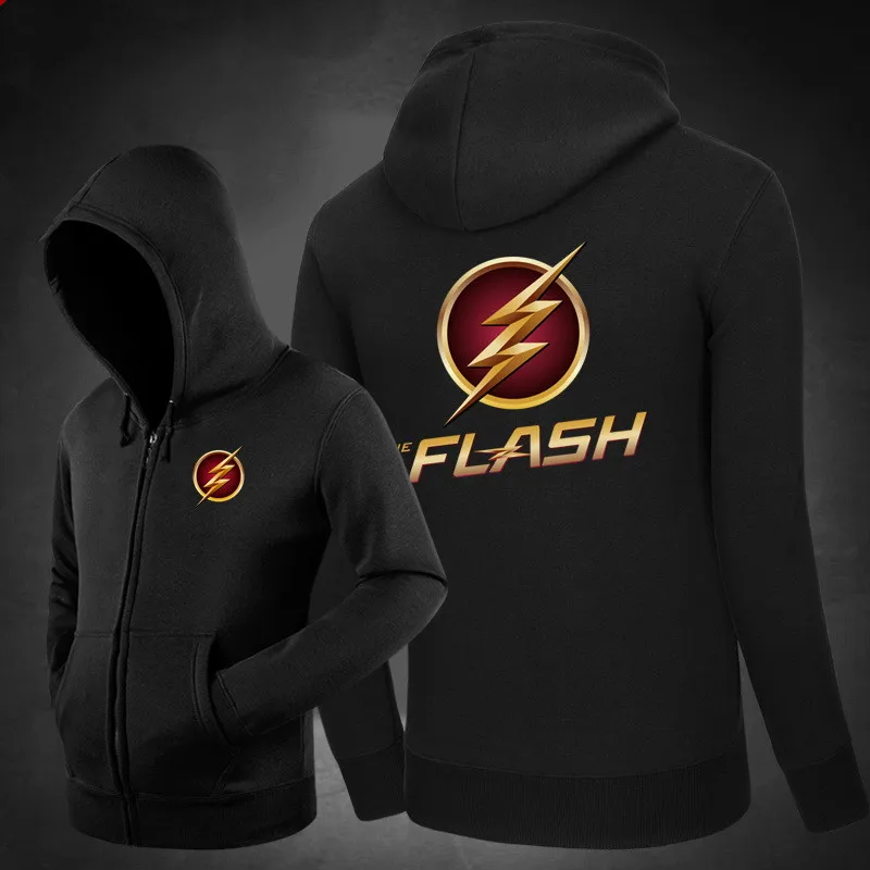 Buy Hot The Flash Logo Hoodies Hoody Sweatshirts