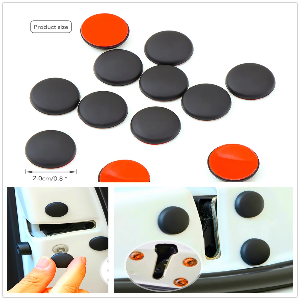 

12pcs Car Door Lock Screw Protector Cover For Subaru VIZIV-2 Exiga Tribeca G4e B9 R1 Pleo Baja B5-TPH BRZ VIZIV-7 Levorg