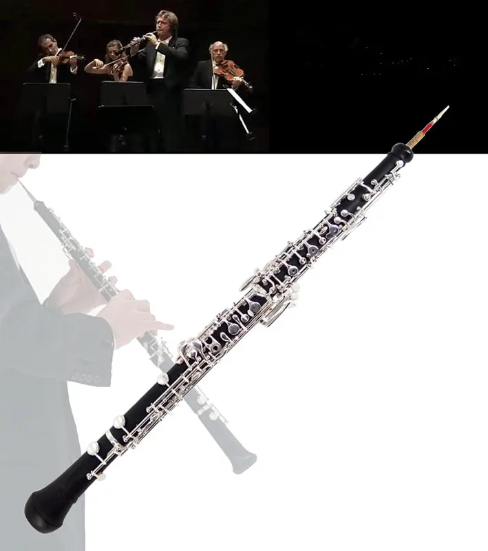 

BULUKE New High quality Professional C Key Oboe Semi-automatic Style Cupronickel Silver plated