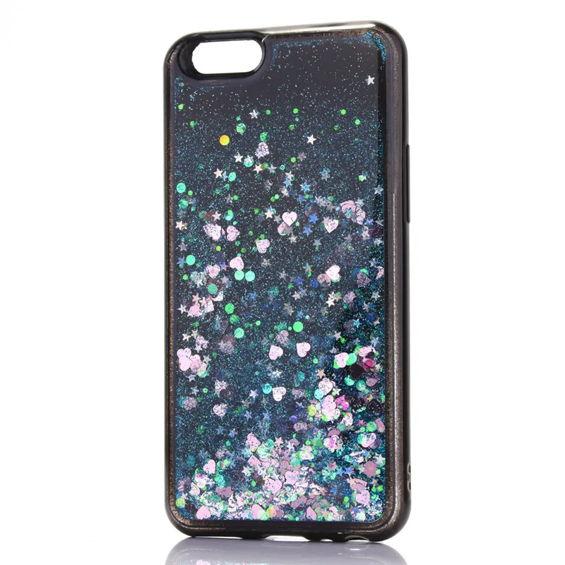 Динамический с блестками и жидкостью зыбучий песок чехол для OPPO R15 R17 Pro R11 R11S R9 R9S