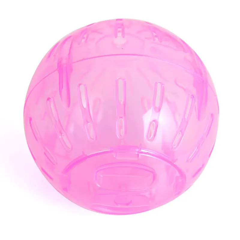 

1pc Cute Pet Plastic Ball Pet Hamster Toy Rabbit Gerbil Rat Jogging Exercise Ball Cage Mini-trot Play Toys Pet Products