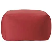 Красное вино Levmoon квадратный Beanbag диван-стул для взрослых подушечка на сиденье Bean Bag покрывало для кровати без наполнения крытых Beanbag - Цвет: Красное вино