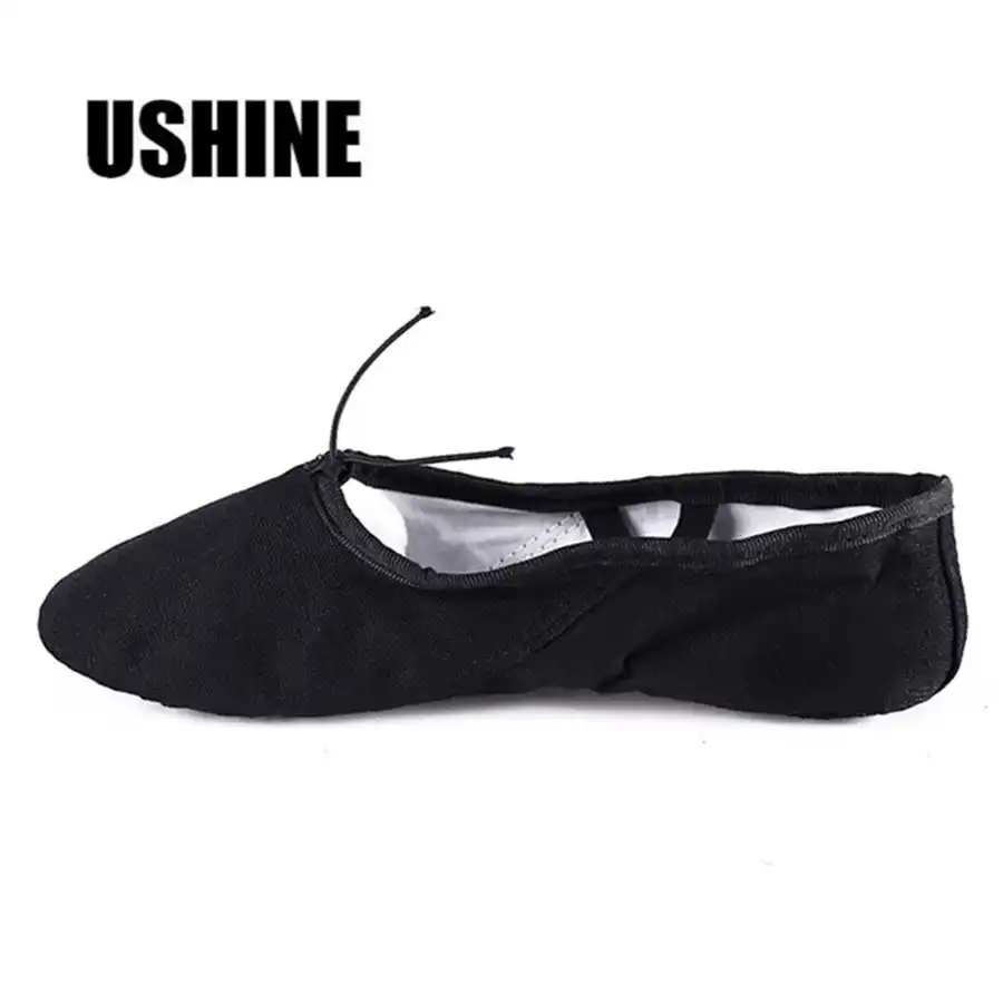 kids black ballet shoes