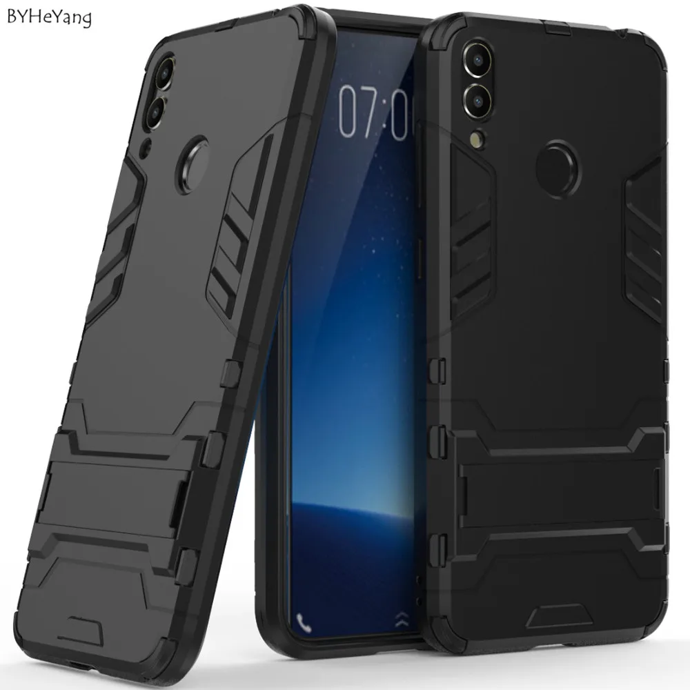 

BYHeYang Cover For Huawei Honor 8C Case Rubber Robot Armor Phone Shell Hard Back Phone Case For Huawei Honor 8C Protective 8c