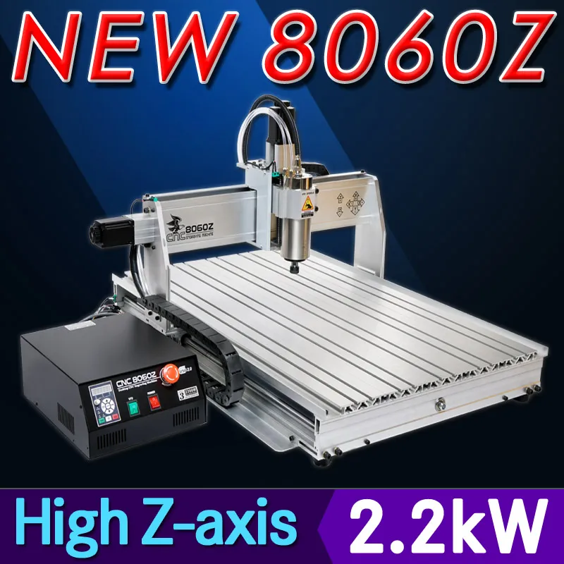 

USB ! 8060 cnc router ( 2200W spindle ) cnc engraver engraving machine / pcb milling machine / wood carving machine mach3