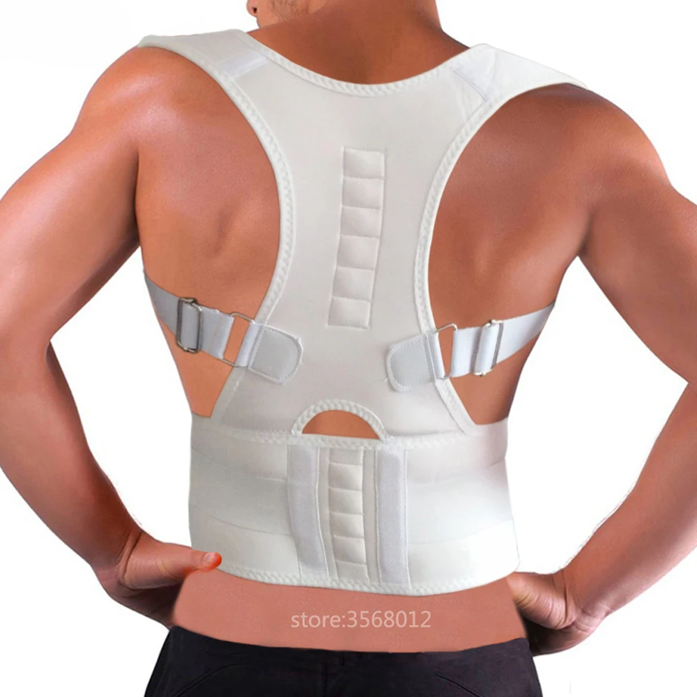 adjustable magnetic posture corrector belt