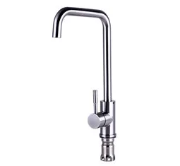 

Dona1101 SUS304 Stainless Steel Tap Single Lever Kitchen Pantry Bar Faucet Lead-Free water faucet Brushed