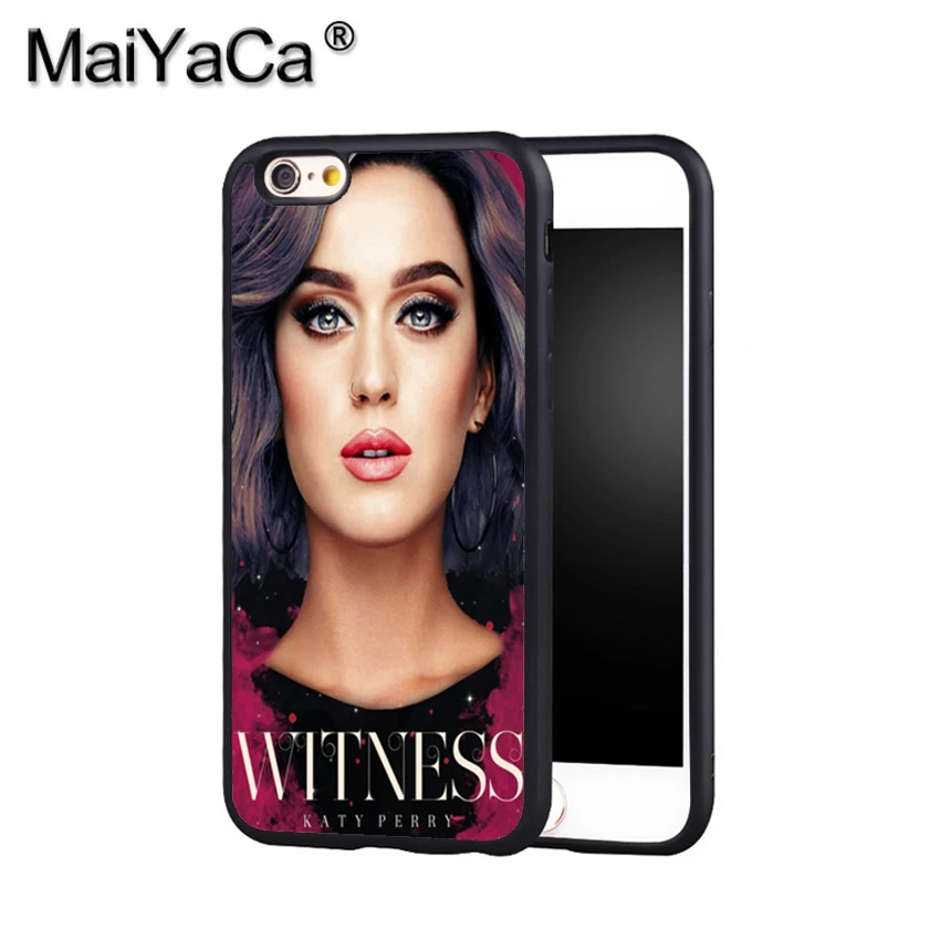 MaiYaCa Кэти Перри свидетель 3 Телефон чехол для Iphone X 8 6 S плюс 7 Plus 5 5S 5C 4S SE Принт