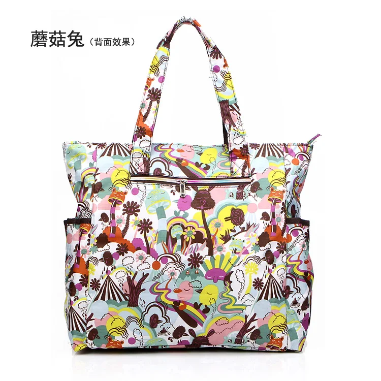 Купить цветок водонепроницаемый нейлон плюс размер сумки плеча мешки ...