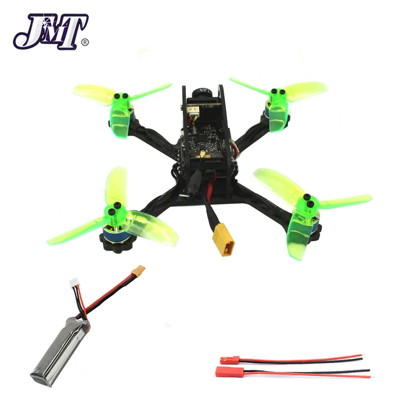 135 мм Мини F3 OSD 2S RC FPV гоночный Дрон Квадрокоптер 10A 7500KV Бесщеточный 2,4G 6ch BNF RTF комбо набор 1200TVL HD камера очки