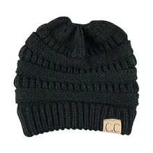 BONJEAN Winter Beanies Hat women warm baggy High bun Ponytail Stretchy Knit Beanie skullies lables high quality gorro feminino