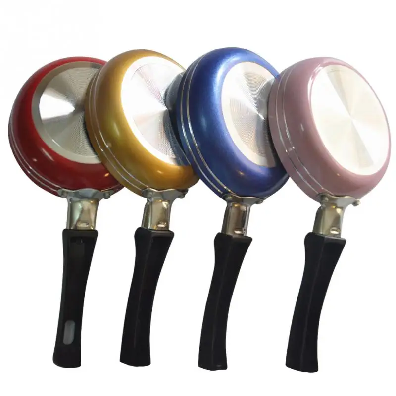 

1pc Mini Cooking Pan Non-Stick Frying Pan Portable Breakfast Pan with Handle Suitable for Frying Eggs and Making Breakfast