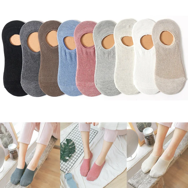 Buy Women Low Cut No Show Socks Casual Non Slip