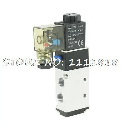 

AC220V 3.5VA Inner Guide 2 Position 5 Way Air Control Solenoid Valve