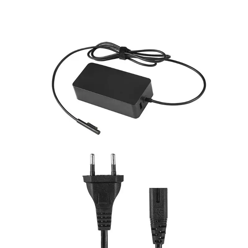 Зарядное устройство адаптер переменного тока 15В 4A зарядка через usb Порты и разъёмы Питание ноутбук Планшетные ПК, США, Великобритании ЕС плагин для microsoft Pro 5/4/3 Surface Book