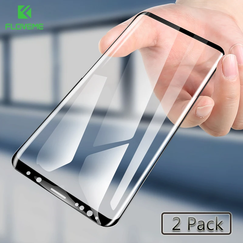 

FLOVEME HD Screen Protector For Samsung Galaxy S9 S8 plus Soft Film 3D Curved Full Cover for Samsung S8 S9 Film Screen Protector