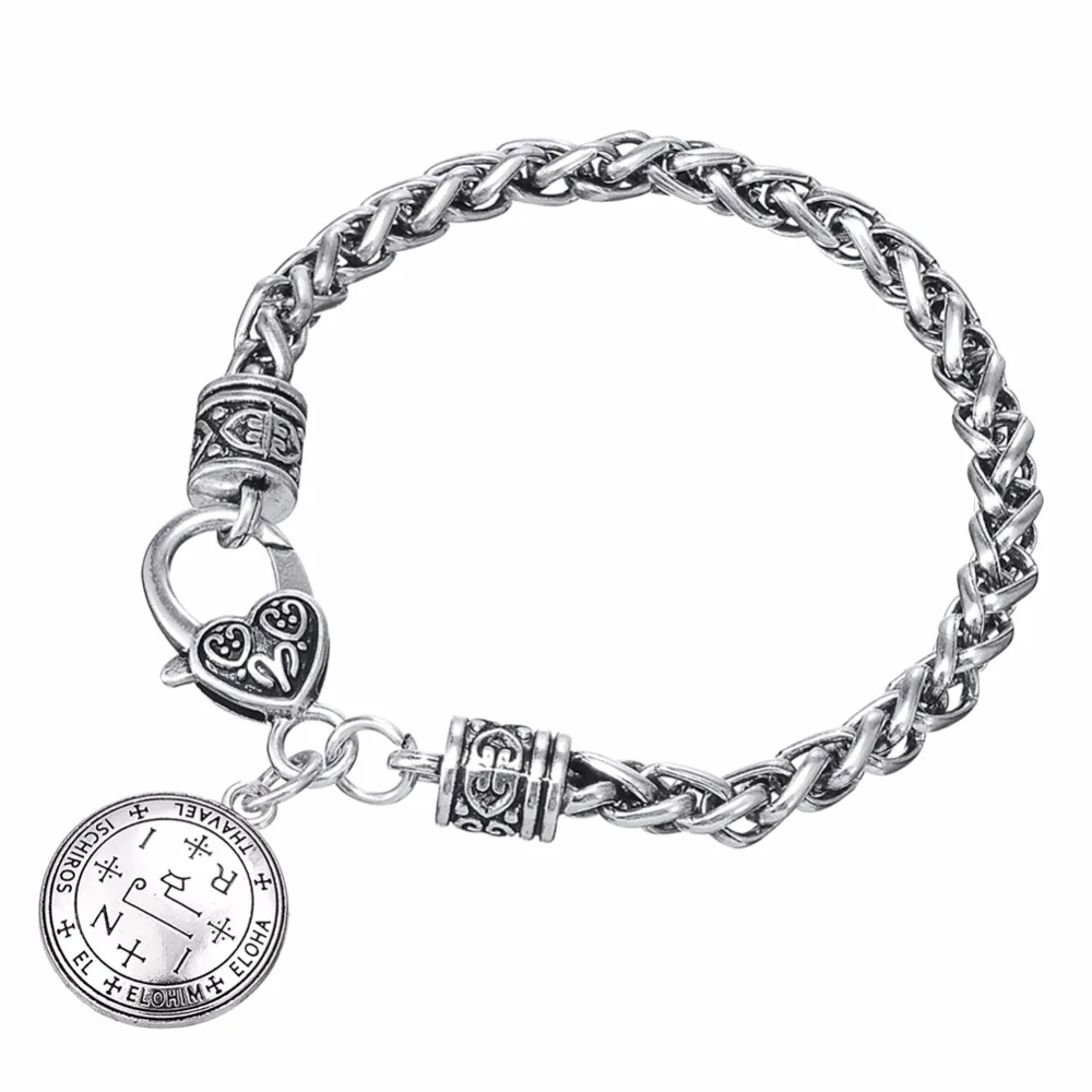 Рыболовный крючок из цинкового сплава в готическом стиле Sigil of Archangel Samael Enochian Talisman