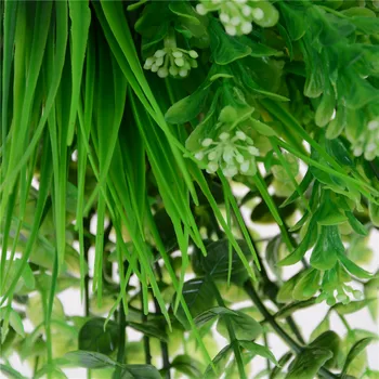 1PCS 4 Styles Artificial plants green grass plastic flower garden home wedding party home decor fake leaves