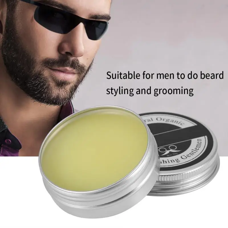 

Men 30ml Beard Mustache Care Grooming Styling Smoothing Wax for Men