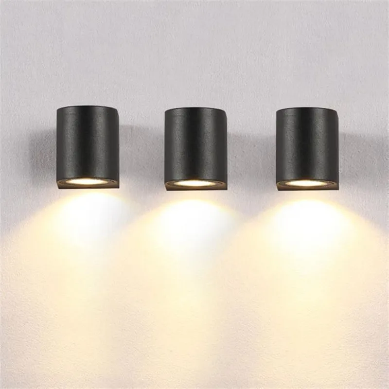 LED Outdoor Wall Light 7w /14w COB Waterproof Ac85-265V Ip65 Indoor lighting Hotel Aisle Porch Garden Wall Lamps