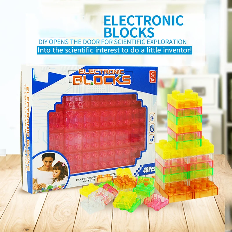 Integrated Circuit Building Blocks Electronic Playground DIY Kits
