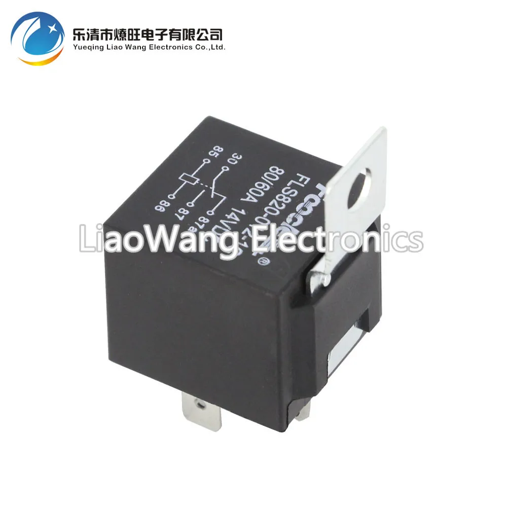 

Automobile relay DC 12V 80A 5 pin JD1914 Air conditioning horn relay Automotive Lighting Controller