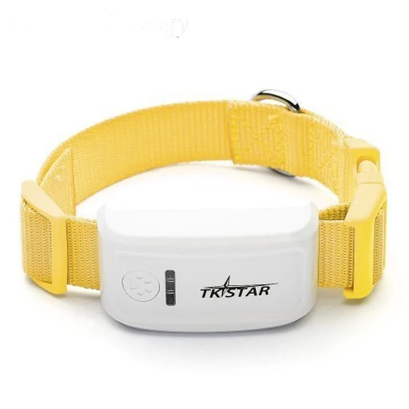 Бренд tkstar lk909 tk909 Глобальный Locator реального времени Pet GPS трекер для домашних животных собака/Cat GPS воротник отслеживания платформа и - Цвет: yellow no box