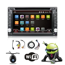 Quad Core 800*480 2 Din Android 4.4 Fit NISSAN QASHQAI Tiida Car Audio Stereo Radio GPS TV 3G WiFi dvd automotivo Universal DDR3