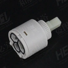 Муфта смесителя, керамический центральный клапан горячей и холодной душевой кран кухонного бассейна аксессуары для ванной комнаты 35 40 мм