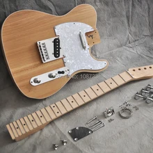 DIY электрогитара комплект в винтажном стиле с ольховым корпусом и кленовым горлом гриф lutier строитель наборы