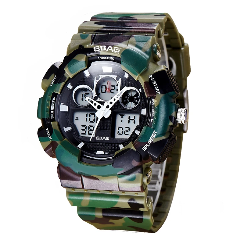 Sports watches, Digital Wristwatches, Students waterproof sports multi-function electronic watch,