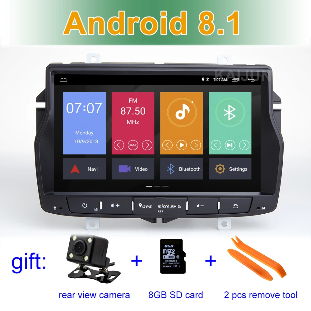 

IPS screen Android 8.1 Car DVD Stereo Player for Lada Vesta with wifi BT Radio GPS