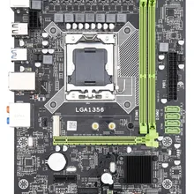 X79A Lga 1356 материнская плата Usb3.0 поддержка серверной памяти Reg Ecc и процессор Lga1356 Xeon E5 для настольного сервера Ddr3 Ecc Reg R