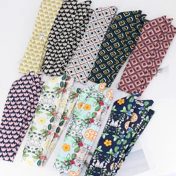 

2018 hair ring hair accessories headdress rabbit ears headband bows hair hoop flower headbands hair scarf band Bow Hairbands