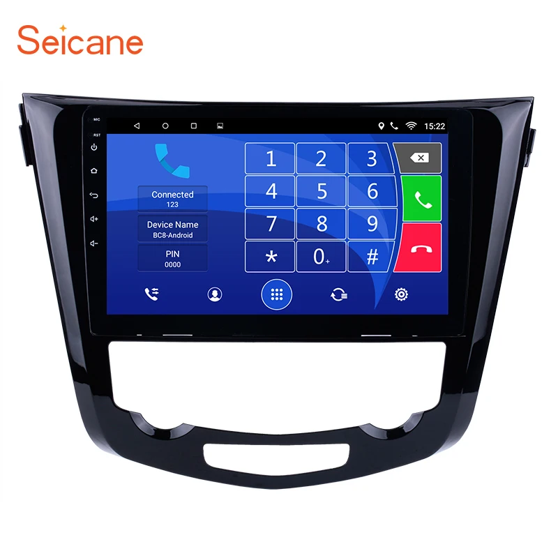 

Seicane 10.1 inch Android 6.0 ROM 16GB Car Radio Bluetooth GPS Navi Unit Player for 2013-2016 Nissan QashQai X-Trail 3G WiFi SWC