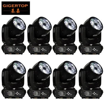 

China Led Stage Lighting 8 Pack 6x40W 4in1 Mini Bee Eye Zoom Led Moving Head Light wash/beam/gobo/effect mode Full Color Display