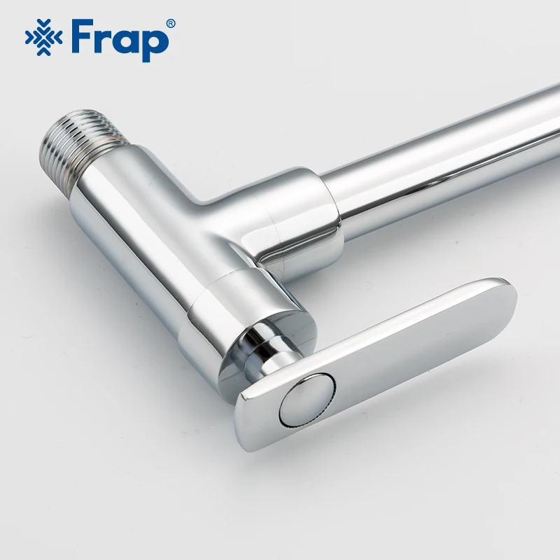 Frap Wall Mounted Kitchen Faucet 360 Degree Swivel Flexible Hose Single Cold Water Kitchen Faucet Brass Kitchen Accessories Frap Wall Mounted Kitchen Faucet 360 Degree Swivel Flexible Hose Single Cold Water Kitchen Faucet Brass Kitchen Accessories