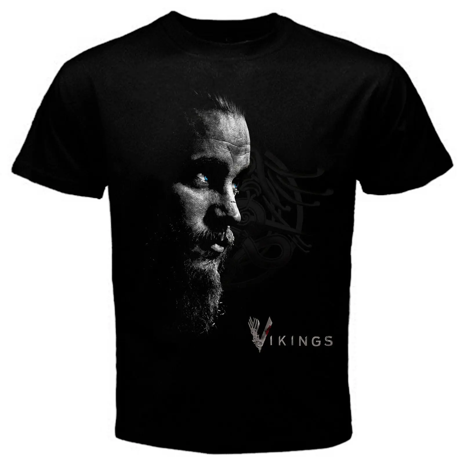 

2019 Fashion The Vikings Ragnar Lothbrook Rollo Floki Norse Norway Thor Lagertha T-Shirt Unisex Tee