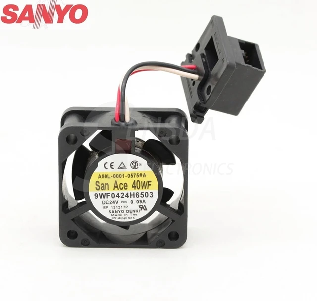 waterproof Sanyo 9WF0424H6503 4020 40mm 4cm DC 24V 0.09A fanin Fans