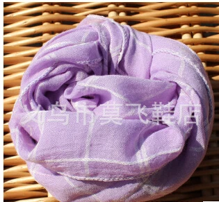 Лидер продаж для девочек детская теплая шаль осень-зима подарок для детей S Мягкий шарф - Цвет: purple gezi