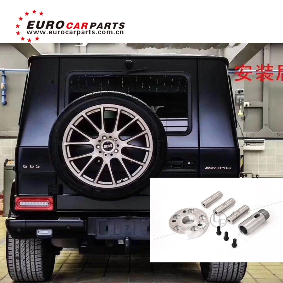 

G class w463 backup tyre transfer bracket for w463 g350 g500 g63 g65 rear tyre support stainless steel bracket