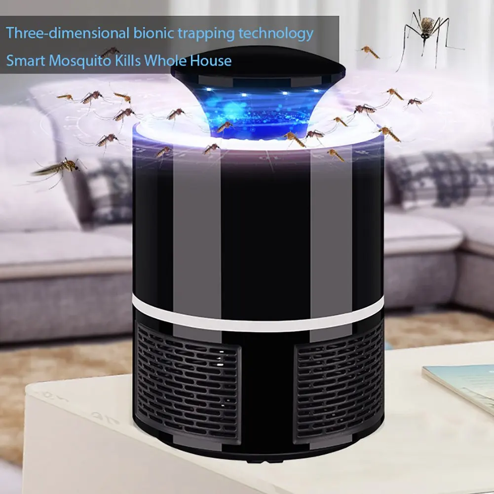 

Intelligent LED Mosquito killer Lamp USB Electric mosquito killer Lamp Wave Bionic Photocatalyst Mosquito Lamp insect trap Light