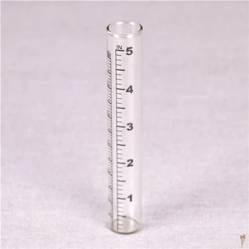 

22*140mm Glass Rain Gauge Replacement Tube for Laboratory Outdoor Home Garden Yard Supplies