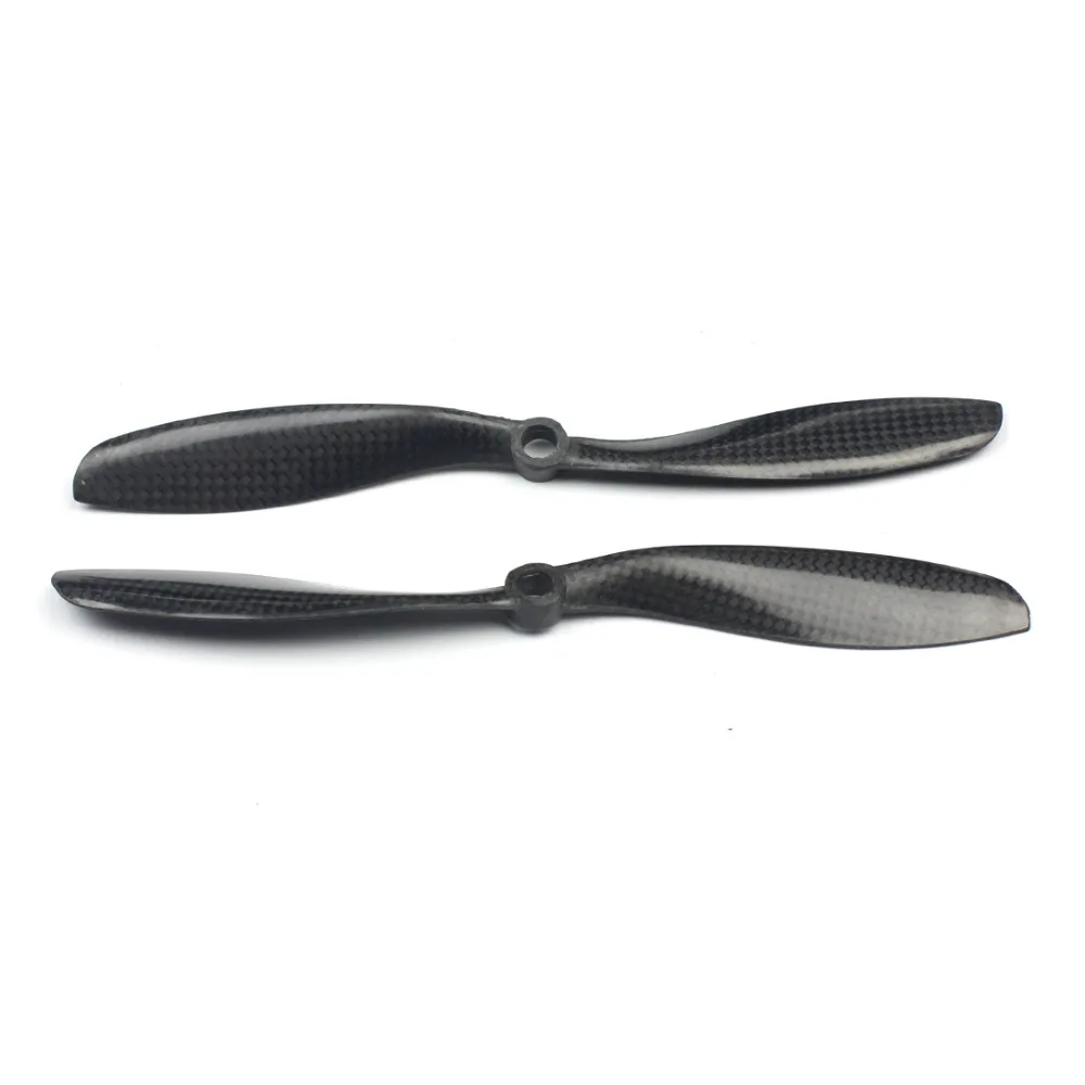 4 Pairs 8.0x4.5 8" 3K Carbon Fiber Propeller CW CCW 8045 CF Props Propellers for DJI Motor for DJI Model Plane Accessory
