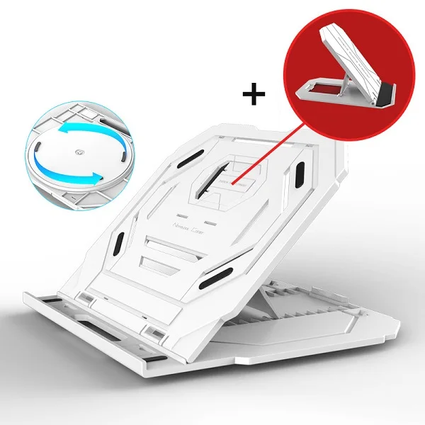 Laptop Stand Tablet Stand Desk Universal for Apple MacBook Air Pro 11-17 inch Folding Adjustable Holder support Office Notebook (1)