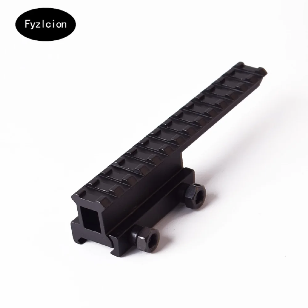 Tactical Extension Riser Pile Flat Top All Metal 20mm Picatinny Weaver Rail Range and Flashlight with 11mm weaver Hunting Tactical Extension Riser Pile Flat Top All Metal 20mm Picatinny Weaver Rail Range and Flashlight with 11mm weaver Hunting
