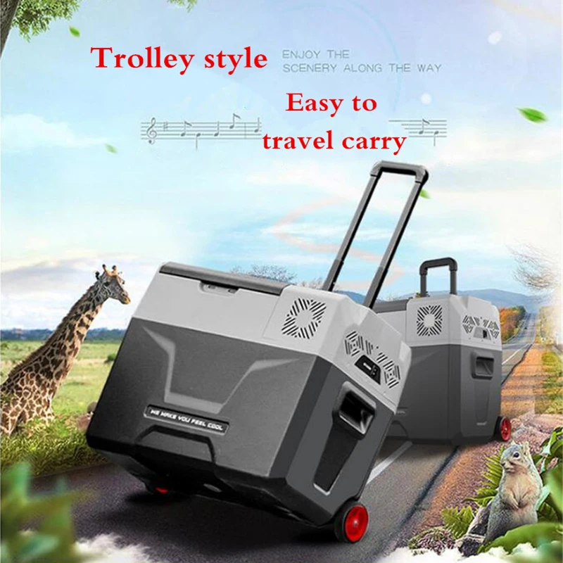  30L Refrigerator Auto-Refrigerator 12V Portable Mini Fridge Compressor Car Refrigerator Car Fridge 