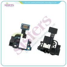 20pcs lot Wholesale Headphone Earphone Audio Jack Flex Cable For Samsung Galaxy S4 i9500 i9505 i337 Free Shipping